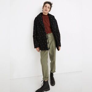 Madewell Corduroy Dumont Quilted Jacket in Amie Floral - Medium